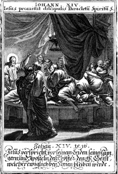Promesse de l'envoi du Saint-Esprit (1695, Johann Christoph WEIGEL)